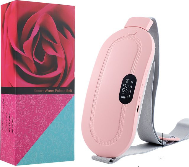 Hailicare Massagegürtel mit Heizfunktion, pink - Bild 1