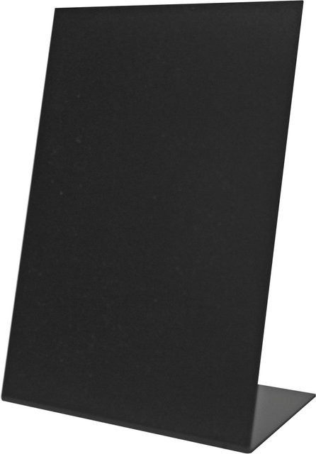 Schneider Tischaufsteller Materialmix DIN A4, schwarz, 5er Pack, B: 21 cm, H: 29,7 cm - Bild 1