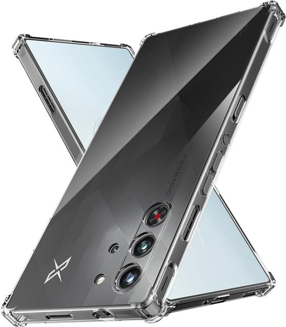 Stoßfeste Schutzhülle für ZTE Nubia Red Magic 10S Pro Plus Air 9 Pro in Transparent - Bild 1