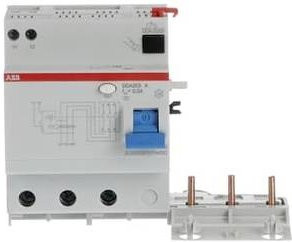 ABB FI-Schutzschalter RCBO 63A Weiß 2CSB203101R4630 - Bild 1