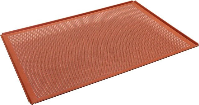 Schneider Backblech TYNECK RED, rechteckig, rot, Edelstahl, Antihaftbeschichtung, B: 40 cm, T: 60 cm, H: 1 cm - Bild 1