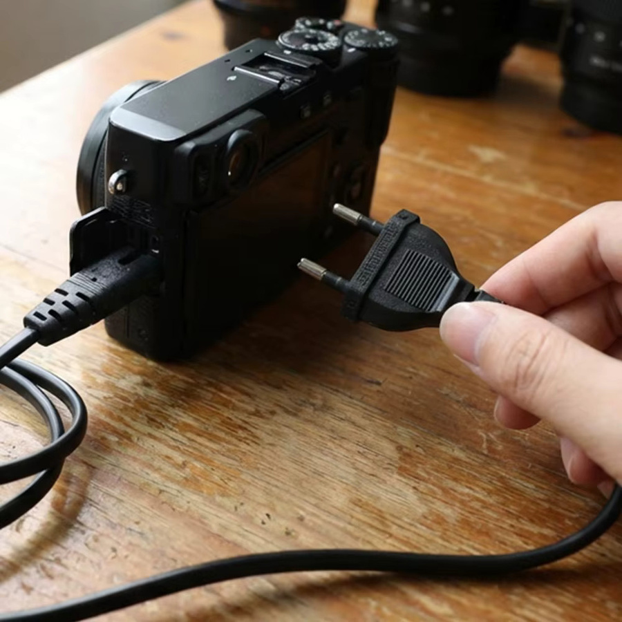 BAPPSUS 2-poliges Netzkabel C7 mit EU-Stecker in Schwarz für PS5, PS4, Xbox, Computer und TV - Bild 6