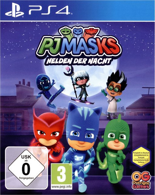 PJ Masks: Helden der Macht Jump 'n' Run Adventure Videospiel von Outright Games Limited in Multicolor - Bild 1