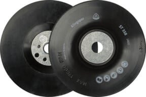 Klingspor ST 358 FI-Stützteller in Schwarz, Durchmesser 100 mm, Gewinde M 14 - Bild 1