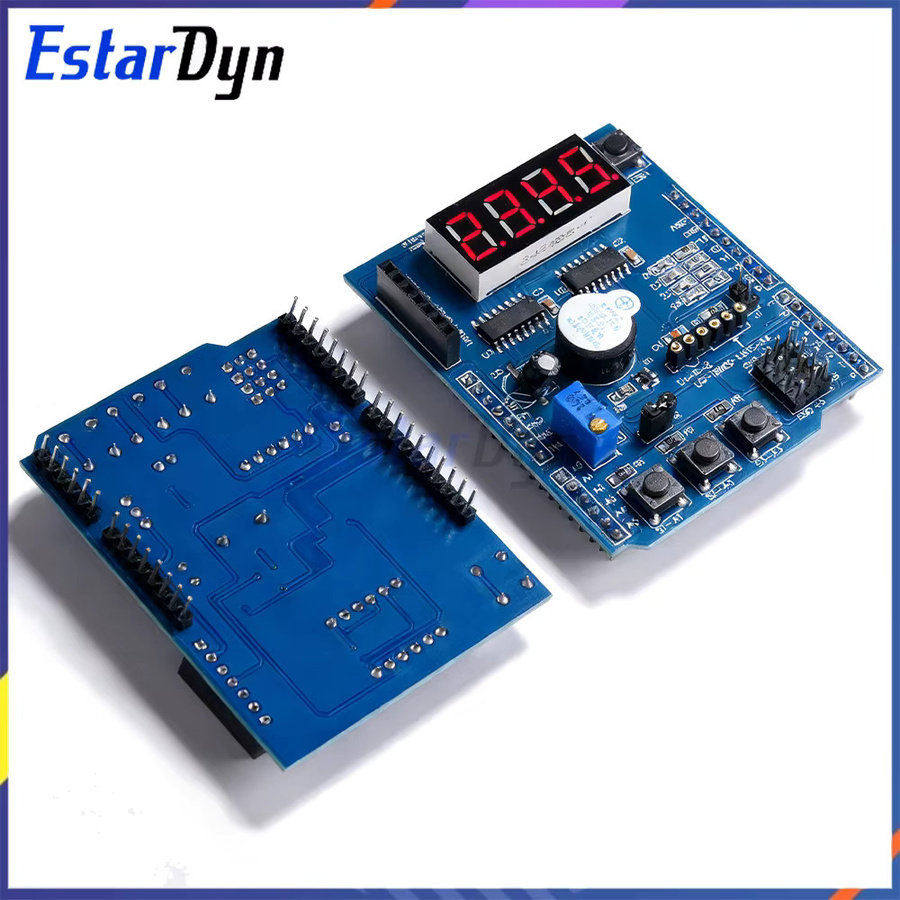 Estardyn XD-203 Multifunktions-Erweiterungsplatine Basis-Lernset Einchip-Mikrocomputer-Entwicklungsboard in Blau - Bild 2