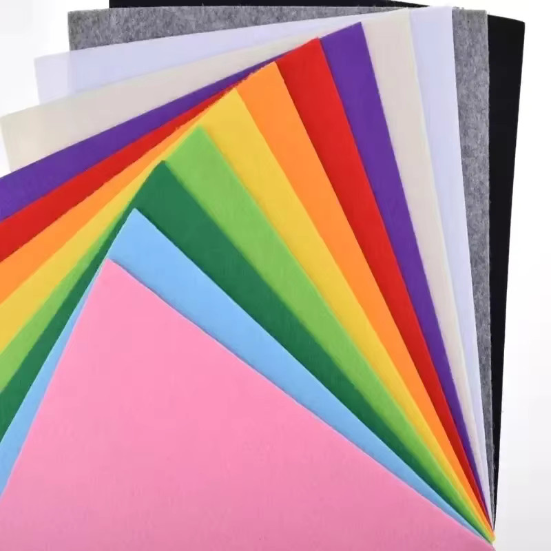 Bunte Filzstoffplatten für Patchwork und DIY-Handwerk, 1 mm Dicke, Multicolor - Bild 3