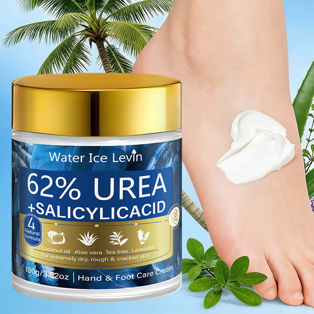 Water Ice Levin Hand- & Fußcreme mit Harnstoff & Salicylsäure - Bild 1