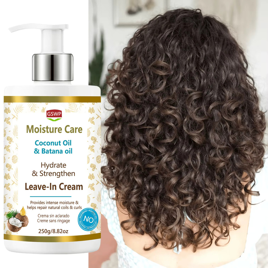 GSWP Kokosnuss Locken-Definiercreme, 500g, für lockiges Haar - Bild 2