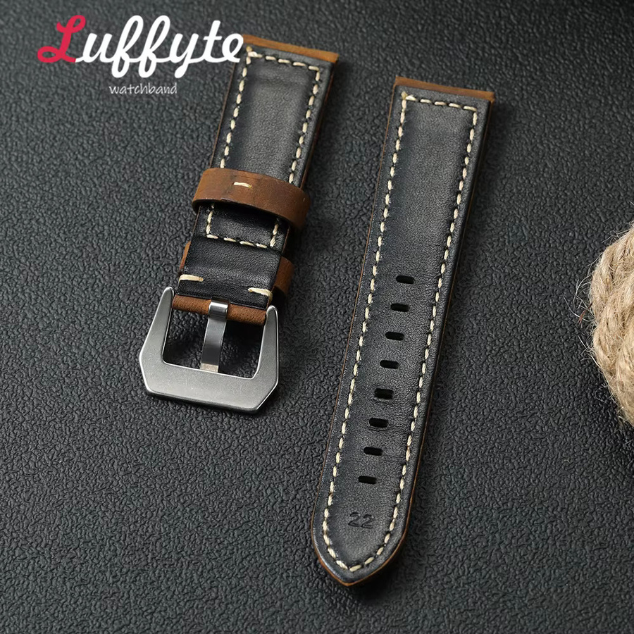 Uhrenarmband luffyte, Leder, Herren, Klassisch - Bild 1