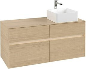 V&B Waschtischunterschrank Collaro mit LED-Beleuchtung, B/T/H: 120 x 50 x 50 cm - Bild 1