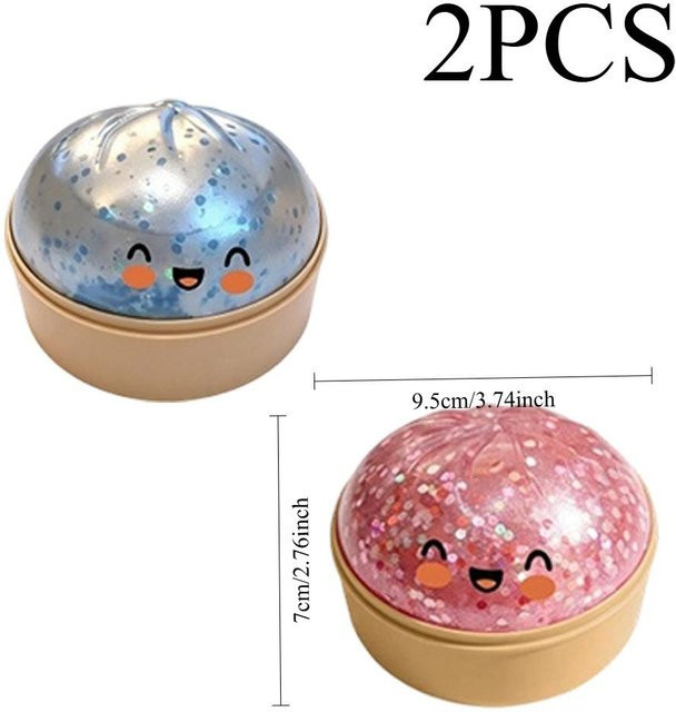 Bai Fen Bai Toys Kristall-Dampfbrötchen-Quetschspielzeug, Blinkend, Langsamer Rückprall - Bild 1