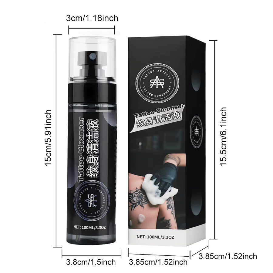 JUN.M Transferspray Tattoo-Reinigungsspray, 100 ml - Bild 3