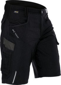 Kübler Shorts BODYFORCE in Schwarz mit Cordura und Reflexstreifen, Größe 60 - Bild 1