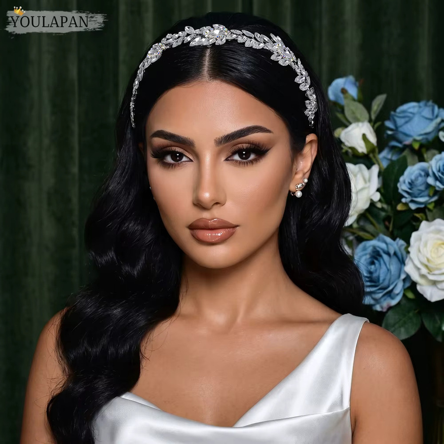 YouLaPan Stirnband, Strass, Damen - Bild 2