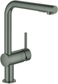 Grohe Spültisch-Einhebelmischer Minta in Chrom mit L-Auslauf und Spritzfunktion - Bild 1