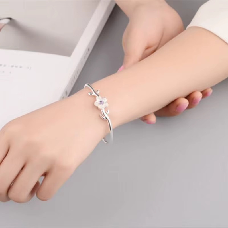 Armband 925 Silber, Kristall, Damen - Bild 4