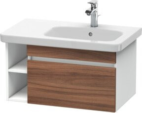 Duravit Waschtischunterschrank DuraStyle in Weiß, Wandhängend, B: 73 cm, T: 44,8 cm - Bild 1