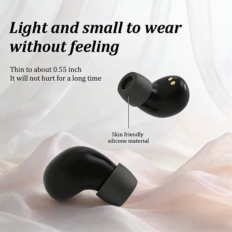 SK19 Unsichtbare Mini-Kopfhörer von MEIYIXING DIGITAL TECHNOLOGY, kabellose Bluetooth In-Ear Ohrstöpsel in Schwarz und Multicolour - Bild 2