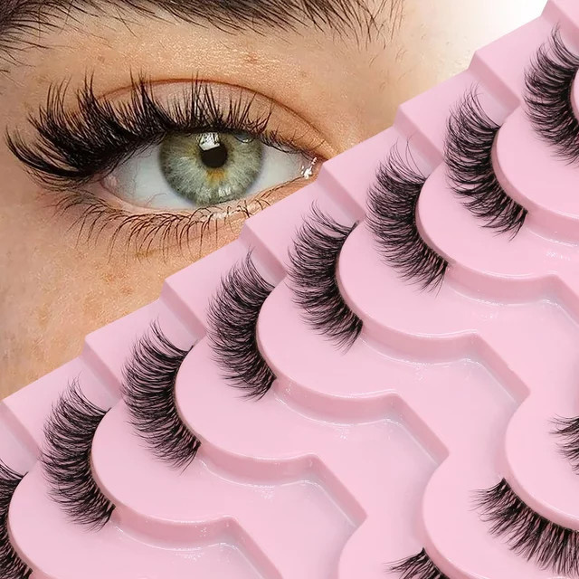 GROINNEYA Halbe Wimpern, natürlich - Bild 1