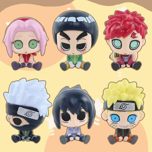 Bandai Naruto Anime Figur, PVC Modell, Bunt / Mehrfarbig - Bild 1