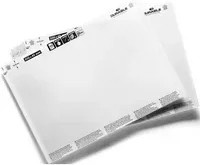 DURABLE Beschriftungsbogen Label Refill für Einsteckschilder, weiß, perforiert und bedruckbar, 60 Stück, B: 200 mm, H: 40 mm - Bild 1