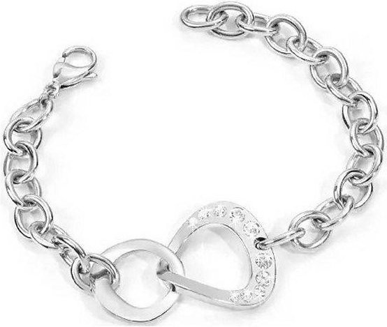 Morellato Damenarmband Edelstahl, Weiß, Kristall, Zirkonia - Bild 1