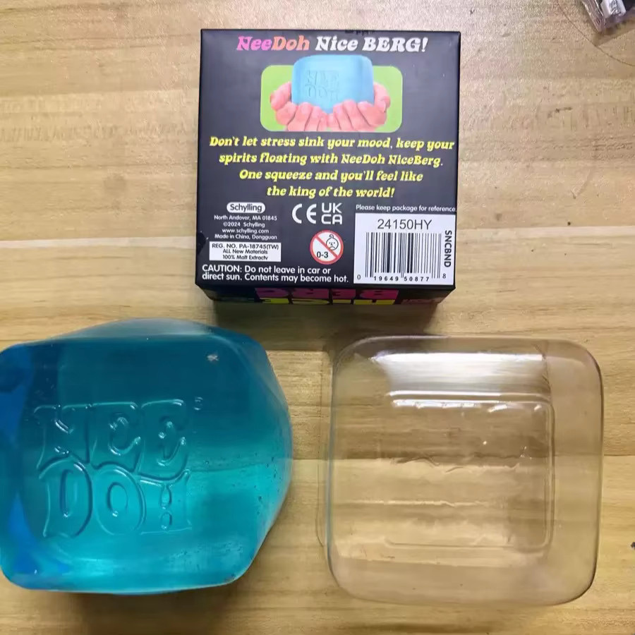 NeeDoh Nice Berg Sensorischer Stressabbau-Würfel, Fidget-Tool - Bild 4