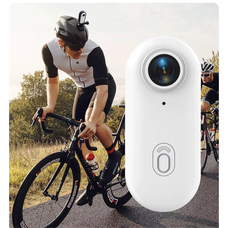 JETO UHD Mini POV Action Cam mit 1080P WiFi und 4K Unterstützung, Magnetische Wireless Kamera in Schwarz für Motorrad, Outdoor Sport und Vlog Videos - Bild 3