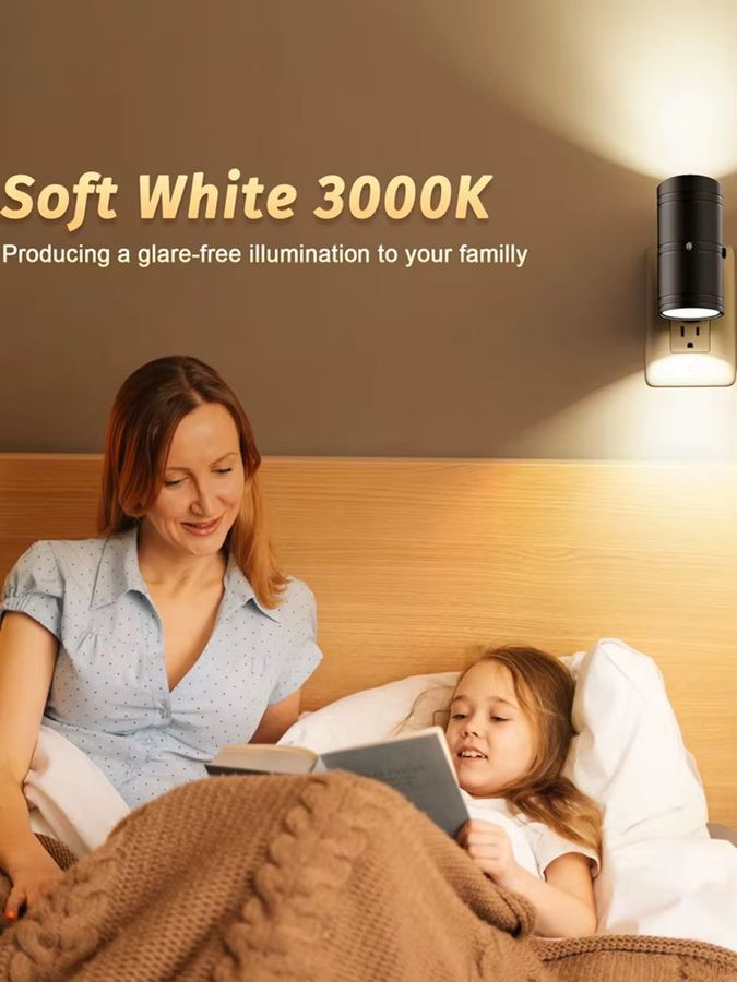 IRALAN LED Innenwandleuchte mit integriertem warmweißem Licht für Schlafzimmer und Flur - Bild 6