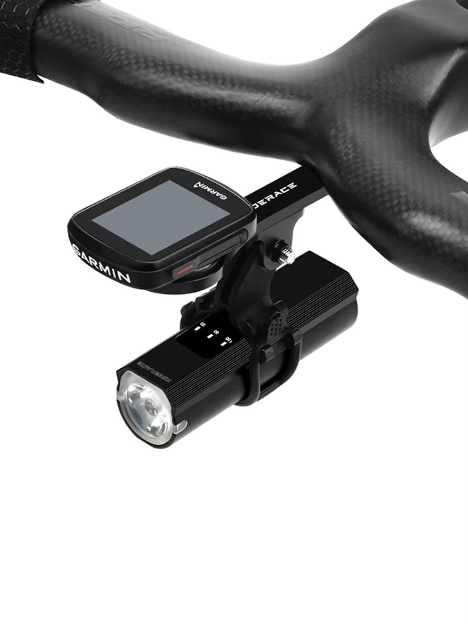 Riderace Fahrradcomputer-Halterung aus Aluminiumlegierung für Garmin GPS und GoPro Sportkamera in Schwarz - Bild 5