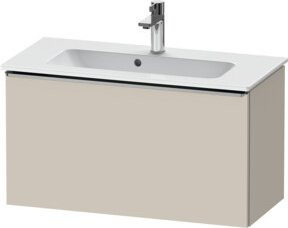 Duravit Waschtischunterschrank D-Neo Compact in Beige Matt, wandhängend, B: 81 cm, T: 37,2 cm, H: 44 cm - Bild 1