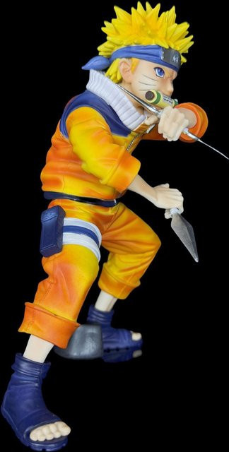 Bandai Naruto Uzumaki, Actionfigur, 18cm, Kunststoff, Orange - Bild 1