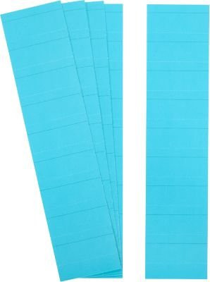 Planrecord Ultradex Steckkarten für Stecktafeln, beschreibbar, blau, Karton, 90 Stück, B: 70 mm, H: 32 mm - Bild 1