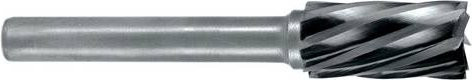 Exact 72232 Frässtift Hartmetall Zylinder in Silber, Schaftdurchmesser: 6 mm, Länge: 58 mm - Bild 1