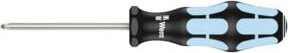 Wera 3355 PZ Kreuzschlitz-Schraubendreher aus Edelstahl in Silber und Multicolour, PZ 1 x 80 mm - Bild 1