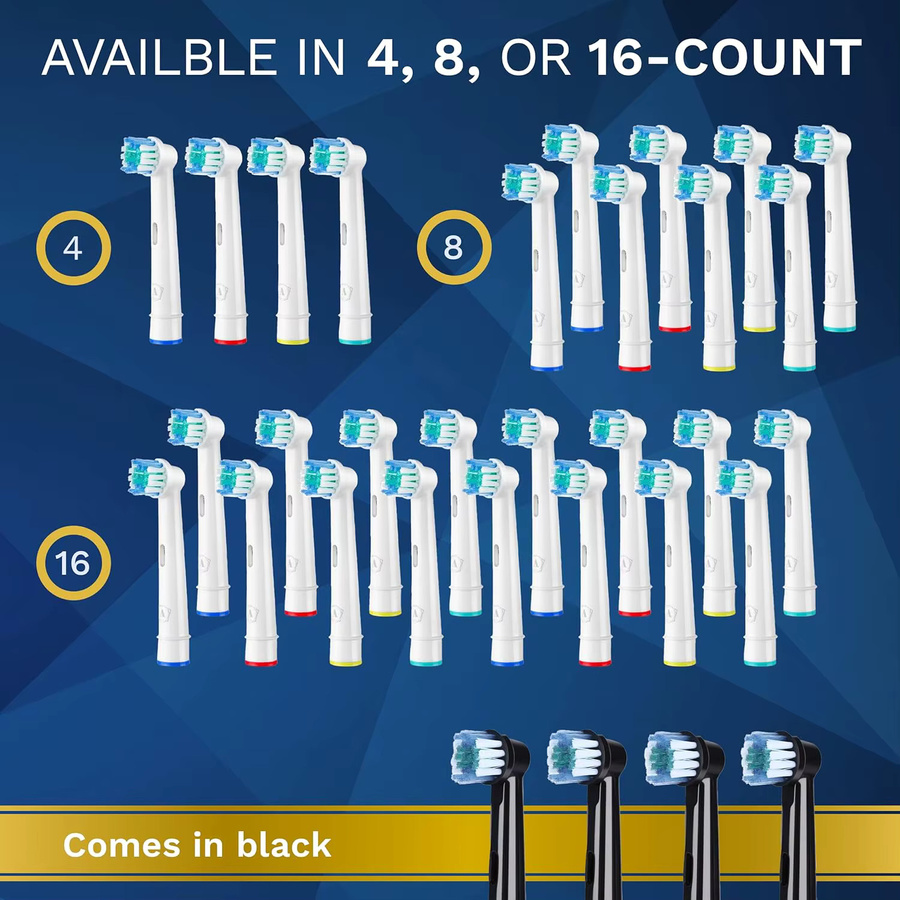Oral-B Ersatzbürstenköpfe, Weiß, Unisex - Bild 2