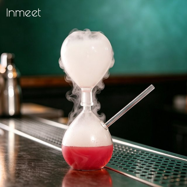 Inmeet Sanduhr-Cocktailglas aus Glas, transparent - Bild 1