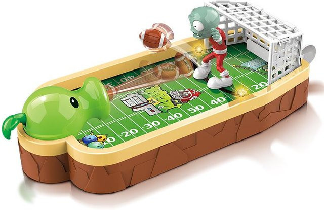 Binchi Fitness Pflanzen vs. Pflanzen. Zombies Schreibtisch Fußball Katapult Spiel, Brettspiel, ab 14 Jahre - Bild 1