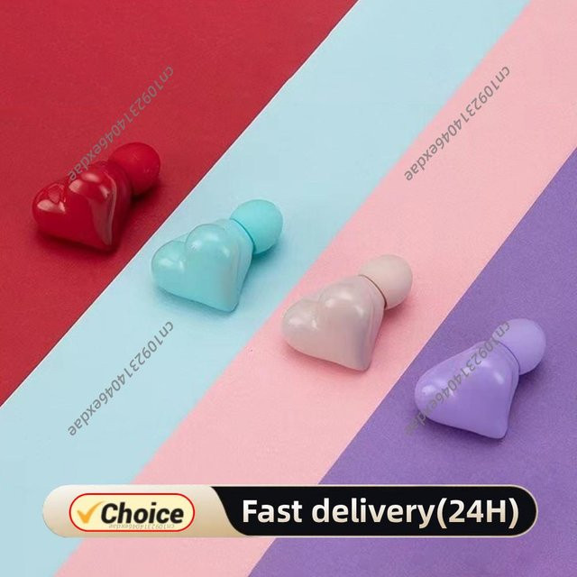 APWIKOGER Heartbuds Kabellose In-Ear Kopfhörer mit Hi-Fi-Stereo und Geräuschunterdrückung in Purple - Bild 1