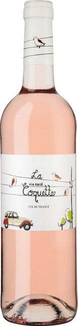 La Coquette Roséwein, Cabernet Sauvignon/Cinsault/Grenache/Merlot, 2025, Frankreich, trocken, 0,75 l - Bild 1
