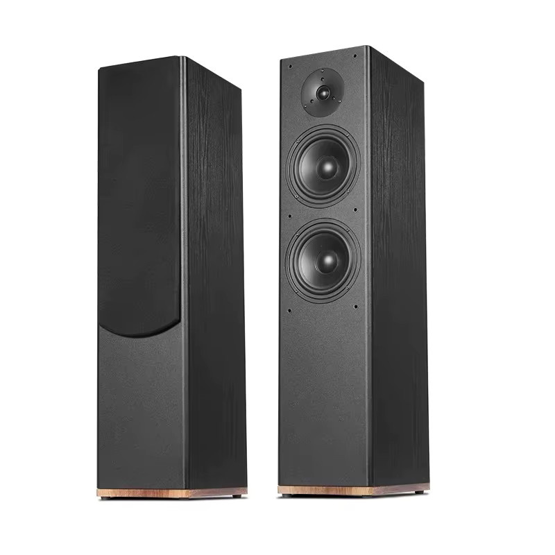 Tower 2.0 Frontlautsprecher in Schwarz, passiver HiFi-Standlautsprecher mit drei Frequenzbändern und Holzgehäuse für deine Heimstereoanlage - Bild 6