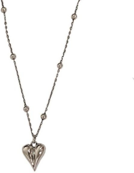 Halskette 925 Sterling Silber, Herz, Damen - Bild 1