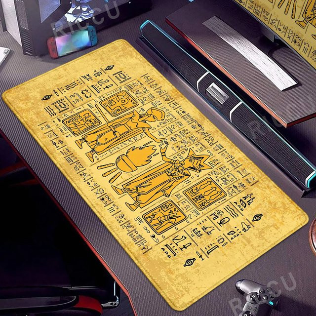 Riccu YuGiOh Gaming-Mauspad XXL Rutschfeste Schreibtischunterlage für PC und Gamer - Bild 1