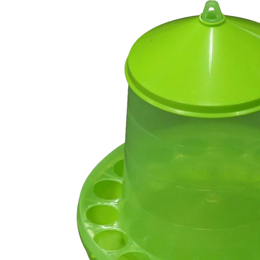 Kesoto Automatischer Geflügel-Futterautomat und Tränke für Hühner und Vögel in Grün - Bild 4