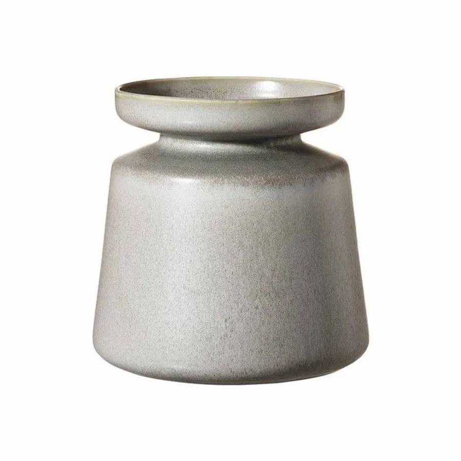 Ritzenhoff & Breker Imperia Vase aus Steingut in Grau, bauchig, Höhe: 24,5 cm - Bild 2