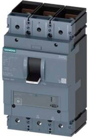Siemens Leistungsschalter 3VA2463-5HK32-0AA0 in Grau mit Einstellbereich 250 - 630A und einer maximalen Schaltspannung von 690 V/AC - Bild 1