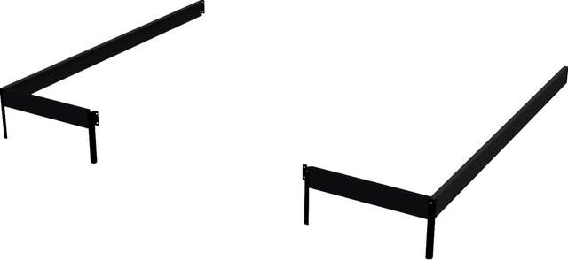 Fundament für das Juliana Anlehn-Gewächshaus Veranda in Schwarz aus Stahl mit 6,6 m² - Bild 1