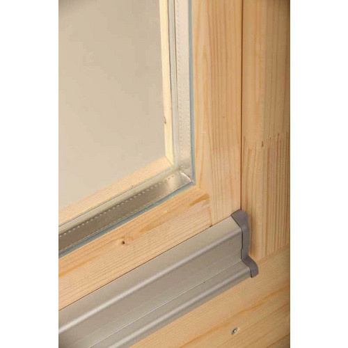 WOLFF FINNHAUS Gartenhaus Sauerland aus Holz in Beige, B/H/T: 577 x 440 x 794 cm - Bild 1