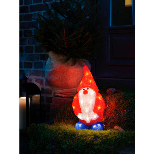 Konstsmide LED Acryl-Weihnachtsmann mit 32 warmweißen Dioden in Rot und Weiß - Bild 2
