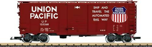 LGB Union Pacific Steel Box Car Güterwagen Braun